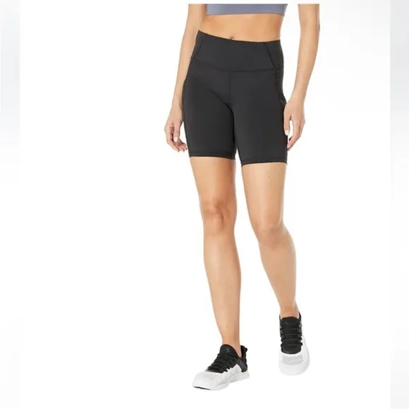 Prana Electra Shorts II in Black Sz L NEW Activewear‎ Loungewear Athletic