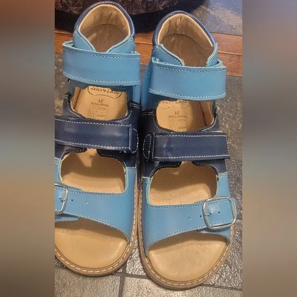 Preventive Corrective Orthopedic Boys Leather Sandals Aurelka SZ 29 US 11.5