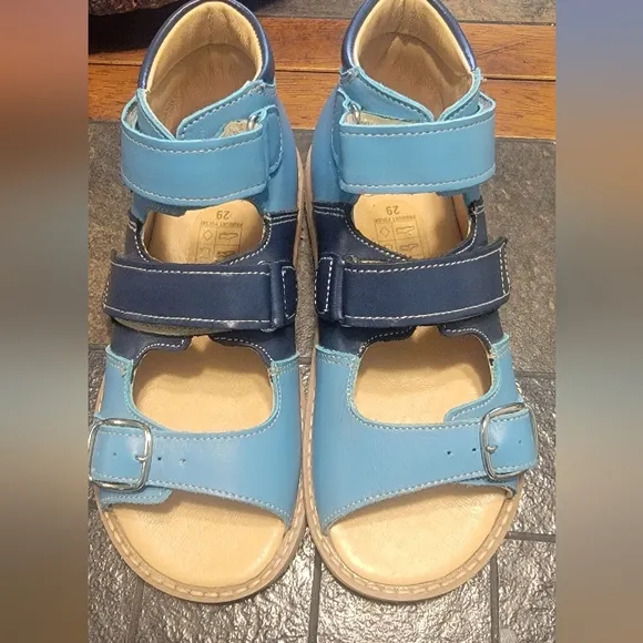 Preventive Corrective Orthopedic Boys Leather Sandals Aurelka SZ 29 US 11.5