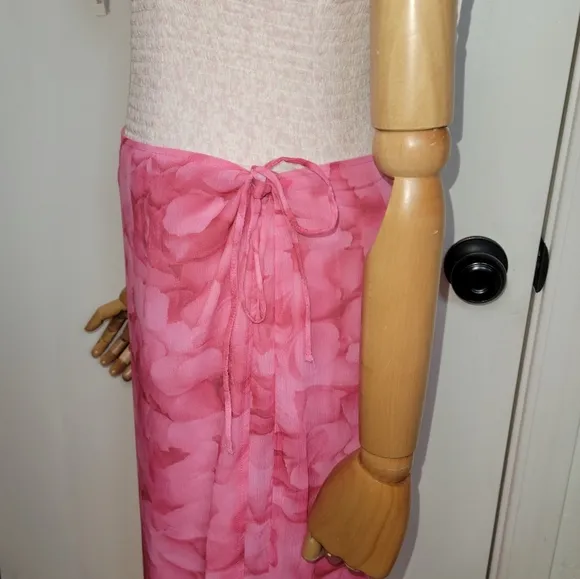 Princess Polly Petal Wrap Tie Maxi Skirt Size 6 NWT
