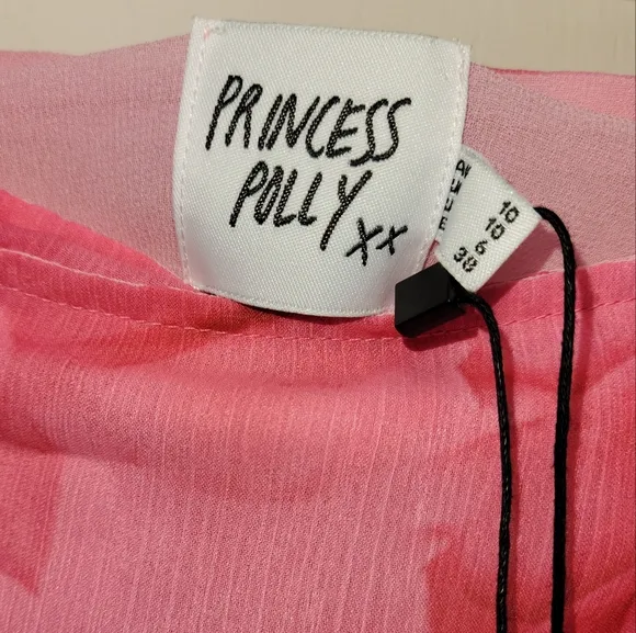 Princess Polly Petal Wrap Tie Maxi Skirt Size 6 NWT