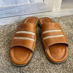 Pristine Tommy Bahama Men’s Leather Sandals 11