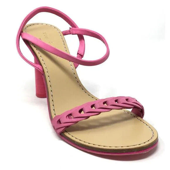 Rag &amp; Bone Infinity Women's Size 37/7 Magenta Cylinder-Heel Slingback Sandals