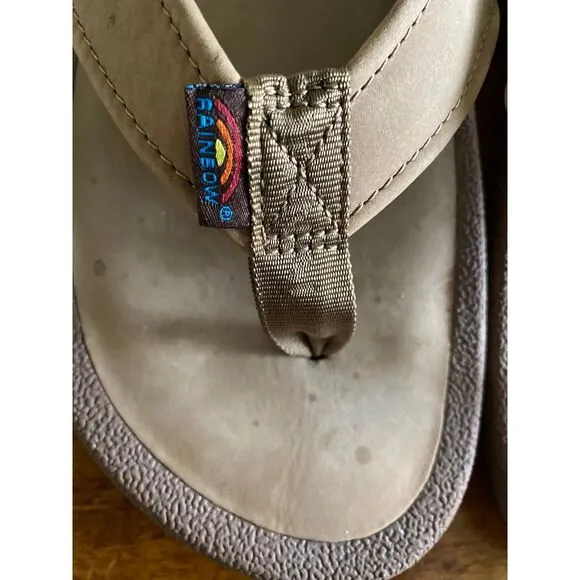 Rainbow Navigator Orthopedic Flip Flop Sandals. Size 12. NWOT