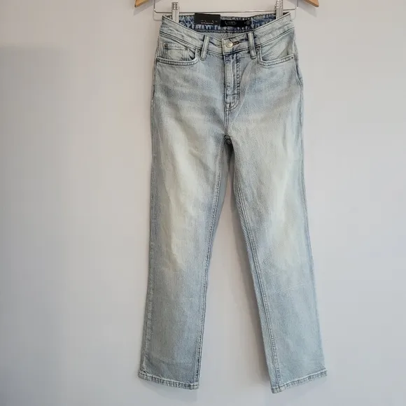 Ralph Lauren  Women's High-Rise Straight Ankle Comfort Stretch  Size 0/25