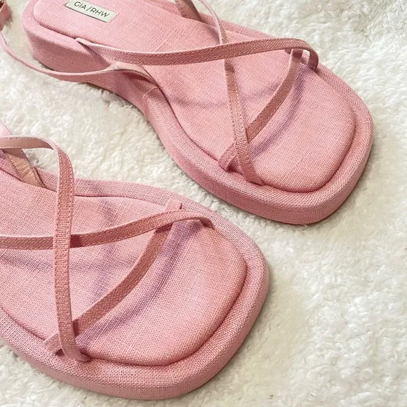 RARE Gia Borghini Platform Rosie Sandals