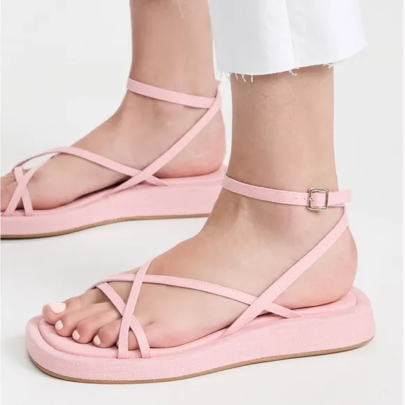 RARE Gia Borghini Platform Rosie Sandals