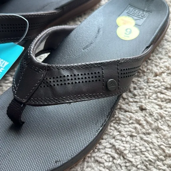 Reef Cushion Lux Brown Sandals 9 New With Tags