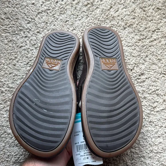 Reef Cushion Lux Brown Sandals 9 New With Tags