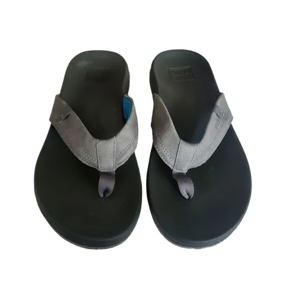 Reef CUSHION SPRING Casual Flip Flop Sandals CI3635 Gray Men's Size 13
