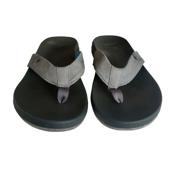 Reef CUSHION SPRING Casual Flip Flop Sandals CI3635 Gray Men's Size 13