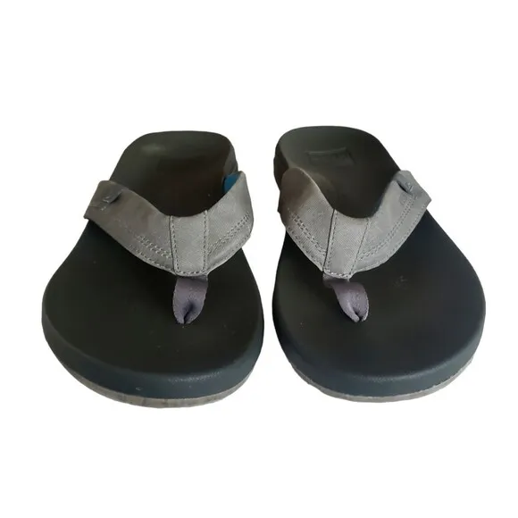 Reef CUSHION SPRING Casual Flip Flop Sandals CI3635 Gray Men's Size 13