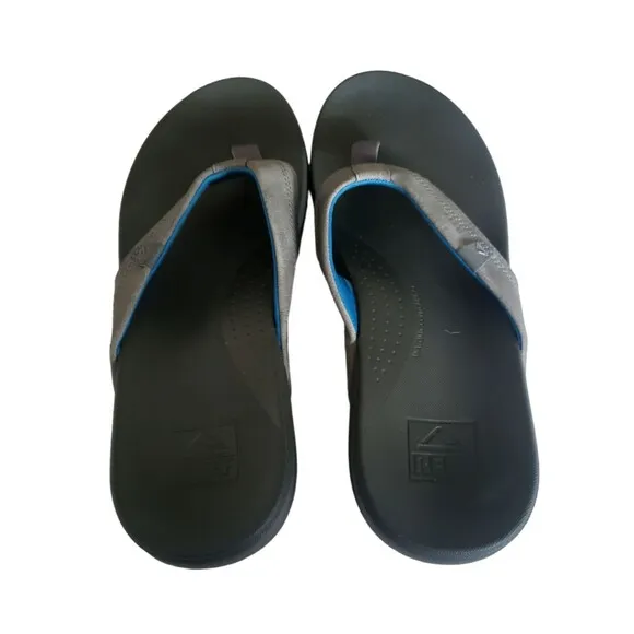 Reef CUSHION SPRING Casual Flip Flop Sandals CI3635 Gray Men's Size 13