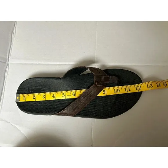 Reef Men's Cushion Phantom Thong Flip Flops Leather Sandals