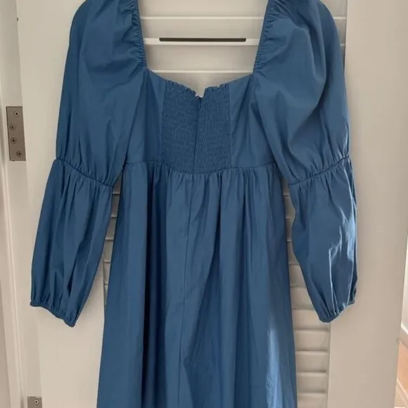 Reformation Azure Michaela Dress