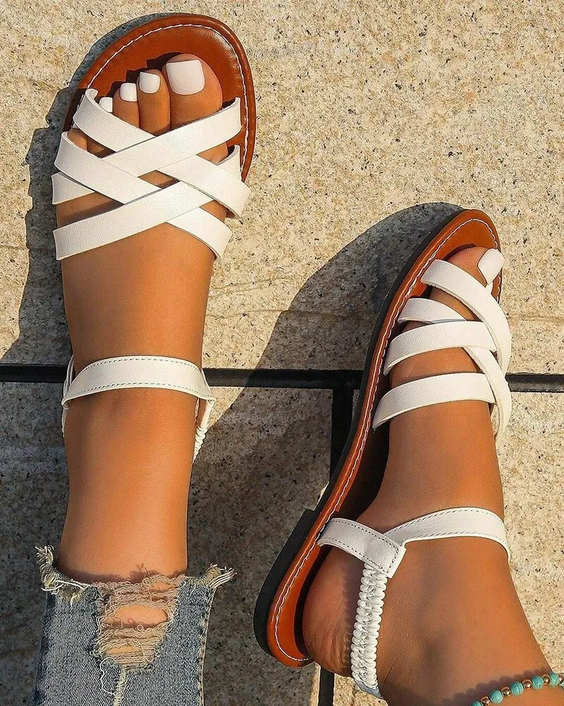 Reina® | Orthopedic Crisscross Sandals