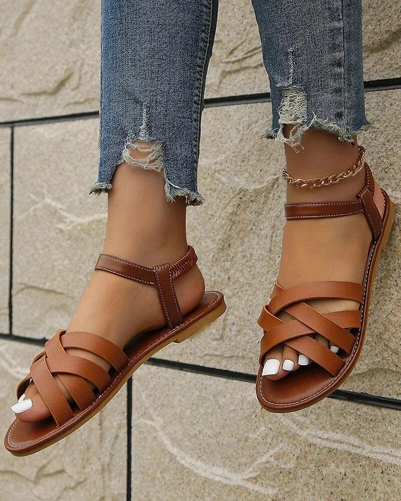 Reina® | Orthopedic Crisscross Sandals