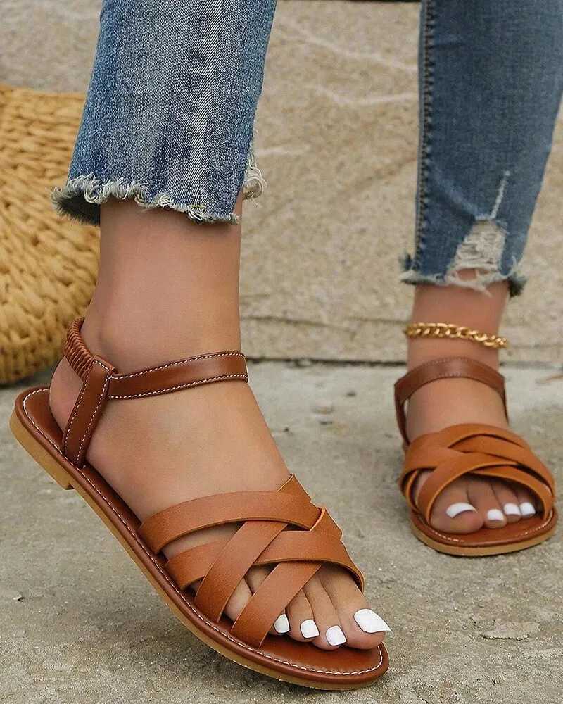Reina® | Orthopedic Crisscross Sandals