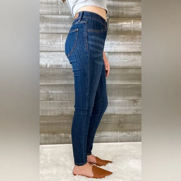RESTOCK! judy blue high waist patch pocket pull on skinny jean JB88539REG MD