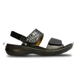 Revere Women's Como Back Croc Strap Sandals 40 Comfort Soft Cushion Orthodics