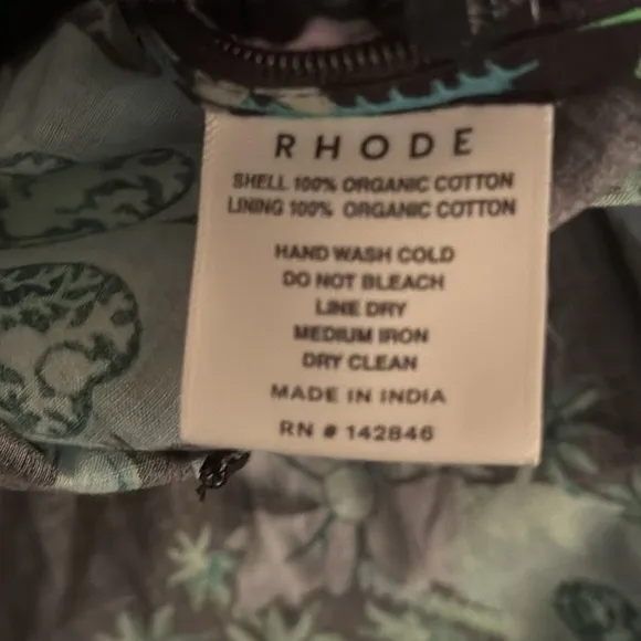 Rhode Leona Dress hibiscus