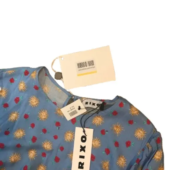 RIXO London Kristen Tiered Maxi | Iconic Print | Kings Road Authenticated