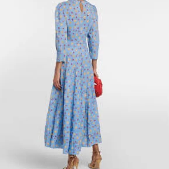 RIXO London Kristen Tiered Maxi | Iconic Print | Kings Road Authenticated