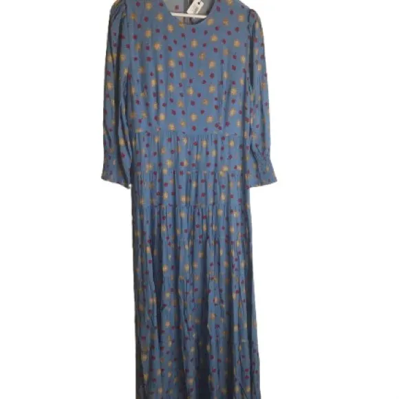 RIXO London Kristen Tiered Maxi | Iconic Print | Kings Road Authenticated