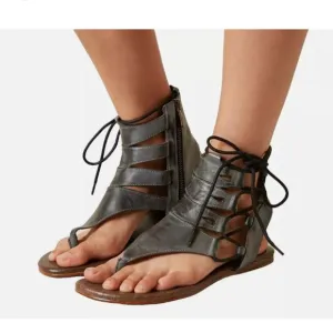 ROAN Women's Sandals in Gray  and Brown