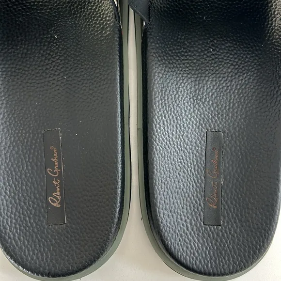 Robert Graham SHIRAZ Wine Bottle Slide Sandals Slip On Size 12