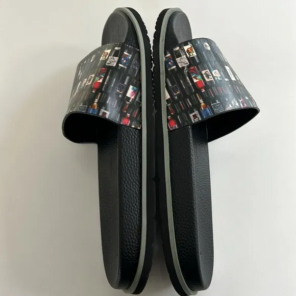 Robert Graham SHIRAZ Wine Bottle Slide Sandals Slip On Size 12