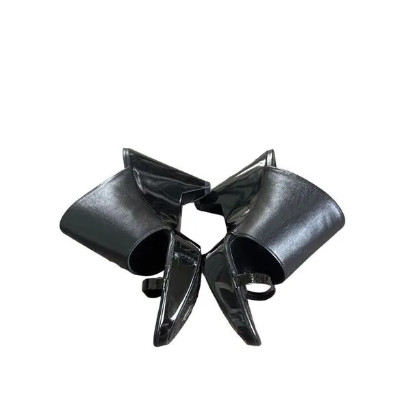 Robert Clergerie Women's Dielo Slide Sandals Black 6.5 box