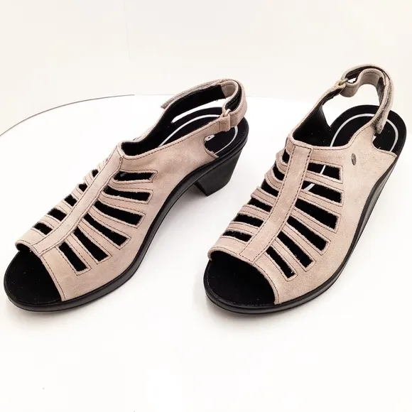 🆕{Romika} Mokasetta Caged Leather Sandals