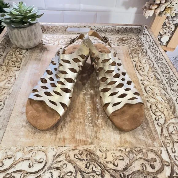 Ross Hommerson Katie Wedge Sandals