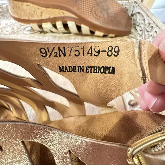 Ross Hommerson Katie Wedge Sandals
