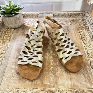 Ross Hommerson Katie Wedge Sandals