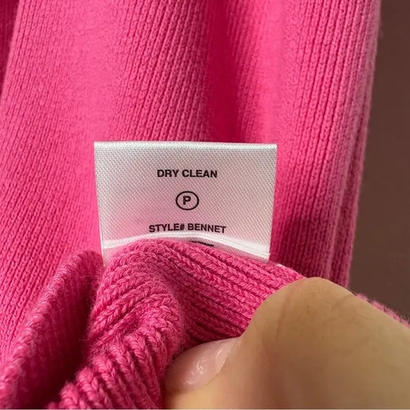 Sablyn Bennet Dress in Pink Pepper Sleeveless Midi Size Small