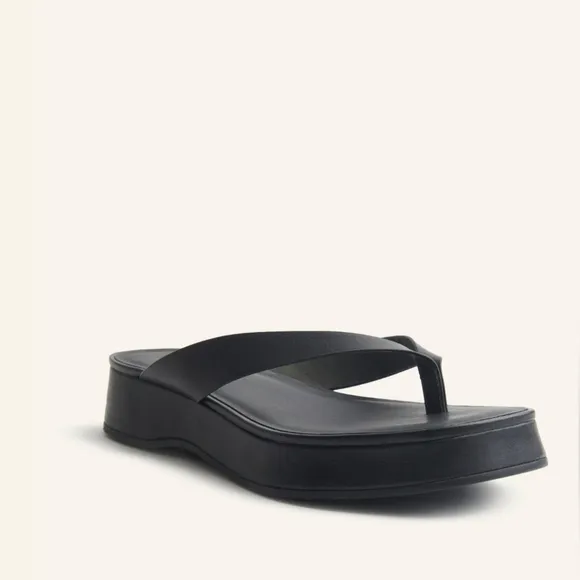 Sale NEW REFORMATION ZAYNE PLATFORM THONG FLIP FLOP SANDALS ☆sizes