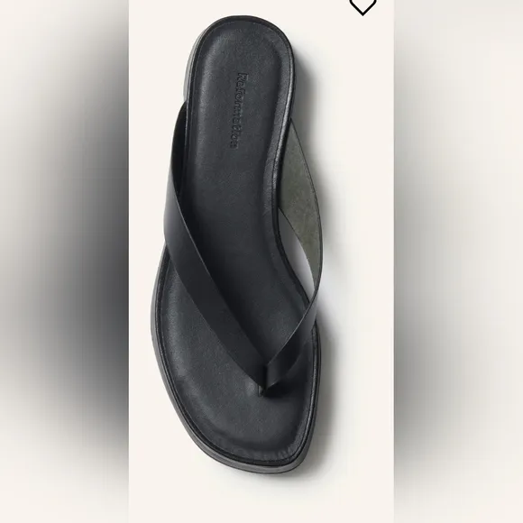 Sale NEW REFORMATION ZAYNE PLATFORM THONG FLIP FLOP SANDALS ☆sizes