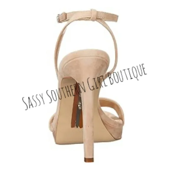 🆕⭐Sam Edelman cappuccino suede heels