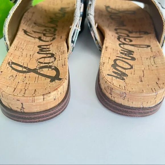 Sam Edelman Heidi Striped Knot Sandals 8.5