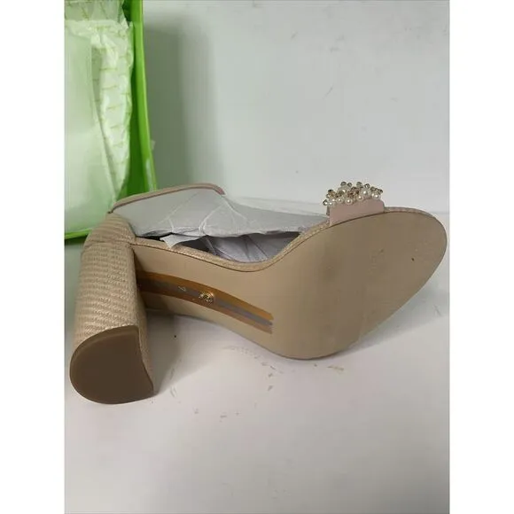 Sam Edelman Tarp Perla New Sz 7‎ Tan Weave