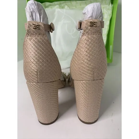 Sam Edelman Tarp Perla New Sz 7‎ Tan Weave