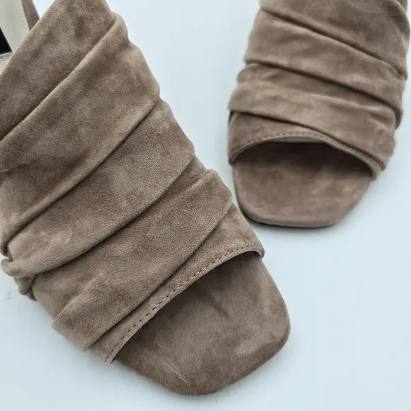 Sanctuary Smart Creation Regal Leather Sandals, Desert Taupe, Women's 8, NWT!