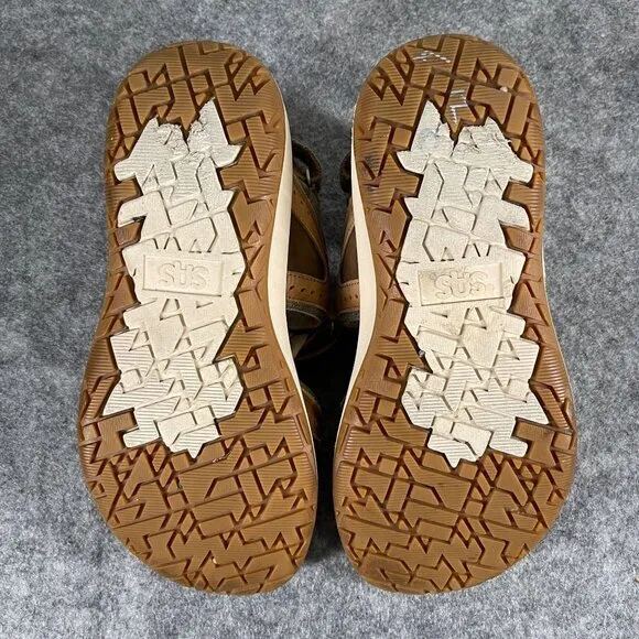 SAS Embark Sport Sandal Live Oak Comfort Outdoor‎ Leather Women’s Sz 8 W USA