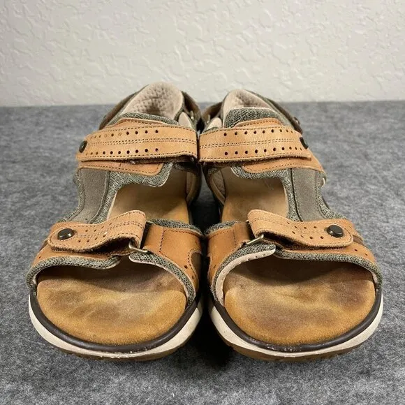 SAS Embark Sport Sandal Live Oak Comfort Outdoor‎ Leather Women’s Sz 8 W USA