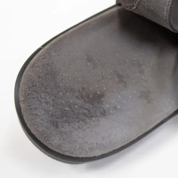 SAS Trio II Sandals Women's Grey Suede Tripad Comfort Size 8 USA