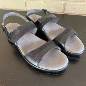 SAS Women Shoes Nudu Sandal Midnight Black Size 10.5 N Casual Comfort Adjustable