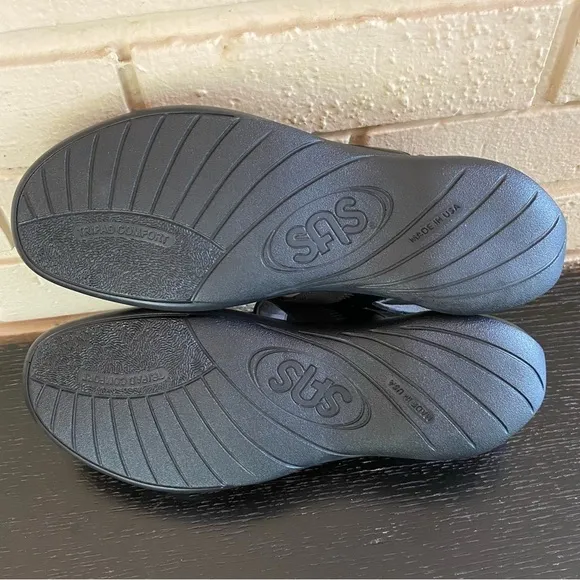 SAS Women Shoes Nudu Sandal Midnight Black Size 10.5 N Casual Comfort Adjustable