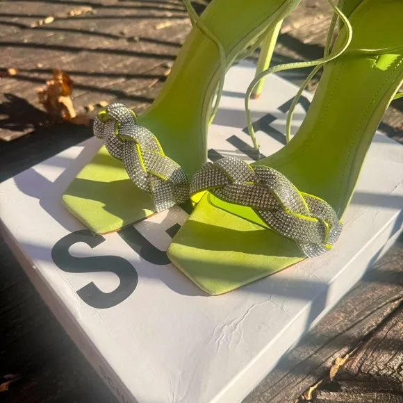 SCHUTZ Alissa Heel Sandals Sz 9,5